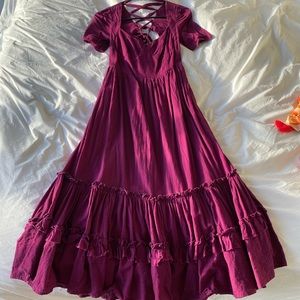 Free People dress purple xs